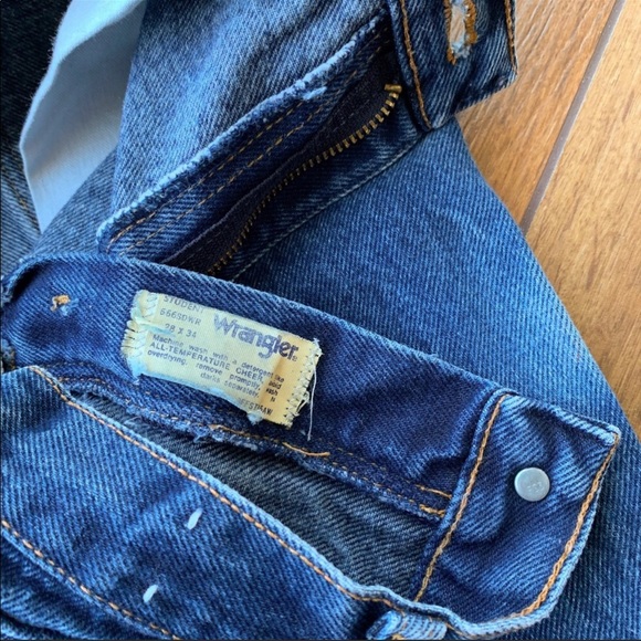 Wrangler 70s jeans! High waisted - Picture 3 of 5